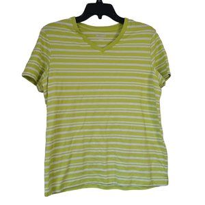 Kim Rogers Striped Top Size Small